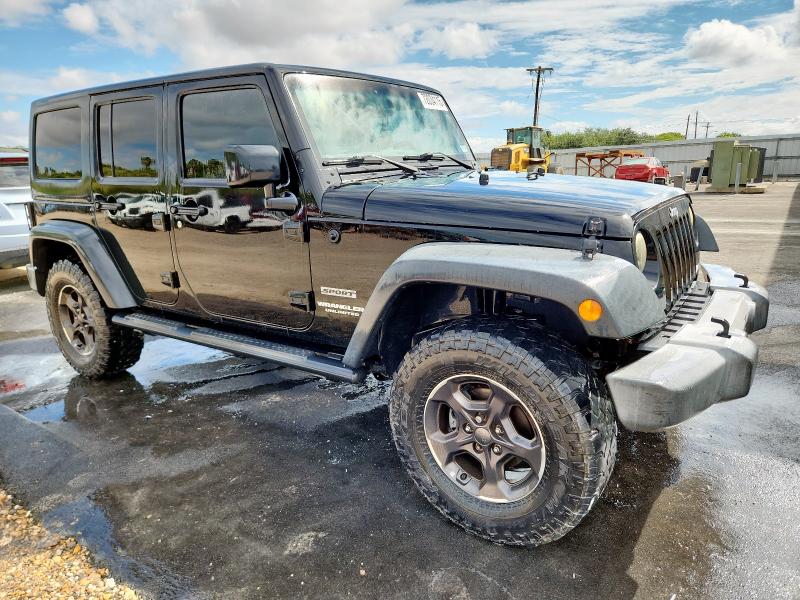 1C4HJWDG9HL628790 - 2017 JEEP WRANGLER U SPORT 黑色 照片 4