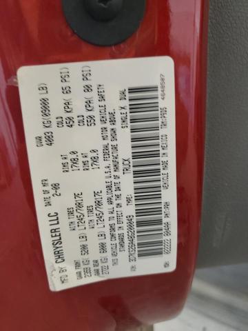 3D7KS26A48G200049 - 2008 DODGE RAM 2500 ST Червоний фото 12