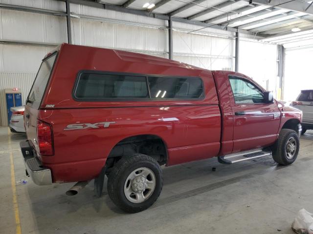 3D7KS26A48G200049 - 2008 DODGE RAM 2500 ST Червоний фото 3