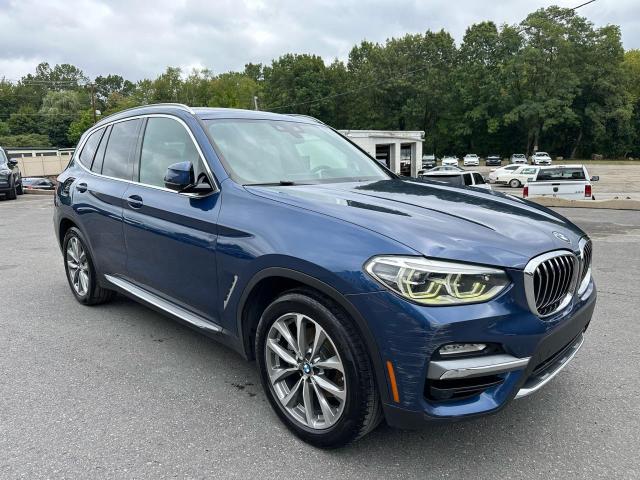 5UXTR9C5XKLP76635 - 2019 BMW X3 XDRIVE30I Синій фото 4