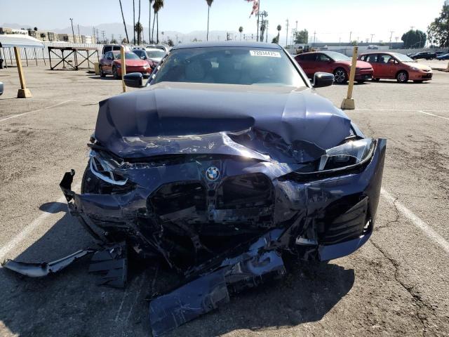 WBY23HD04SFU02272 - 2025 BMW I4 EDRIVE 40 BLUE photo 5