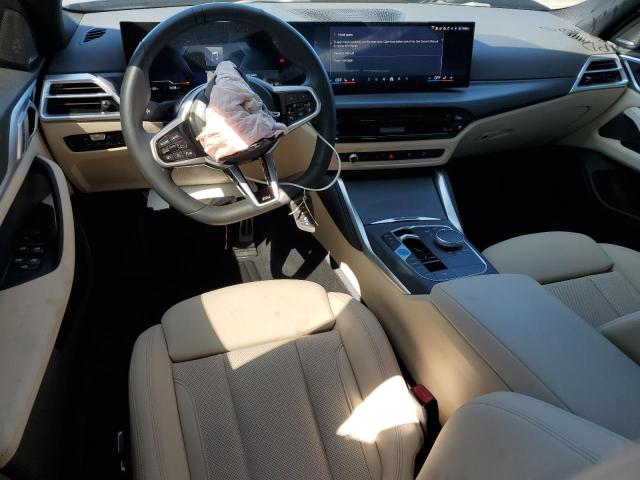 WBY23HD04SFU02272 - 2025 BMW I4 EDRIVE 40 BLUE photo 8