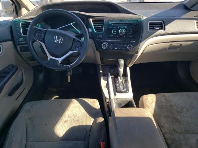 19XFB2F53EE053017 - 2014 HONDA CIVIC LX GRAY photo 8