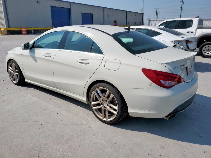 WDDSJ4GB0EN123902 - 2014 MERCEDES-BENZ CLA 250 4MATIC WHITE photo 2