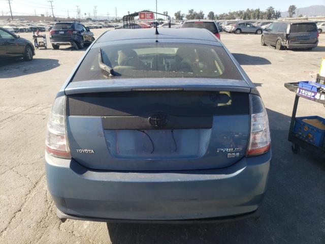 JTDKB20U853035425 - 2005 TOYOTA PRIUS BLUE photo 6