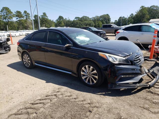 5NPE34AF6FH062912 - 2015 HYUNDAI SONATA SPORT BLACK photo 4
