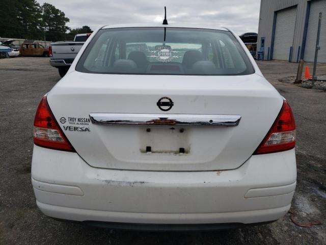 3N1BC11E58L355165 - 2008 NISSAN VERSA S WHITE photo 6