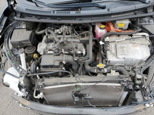 JTDKDTB37F1583529 - 2015 TOYOTA PRIUS C BLACK photo 11