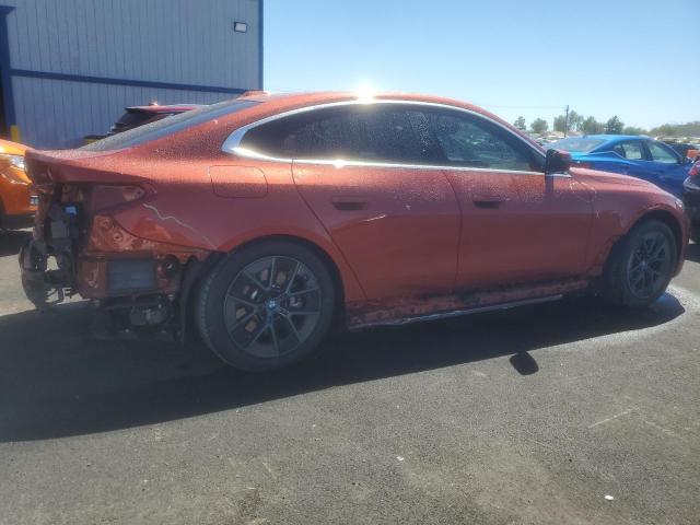 WBY43AW02PFP81342 - 2023 BMW I4 EDRIVE 35 ORANGE photo 3