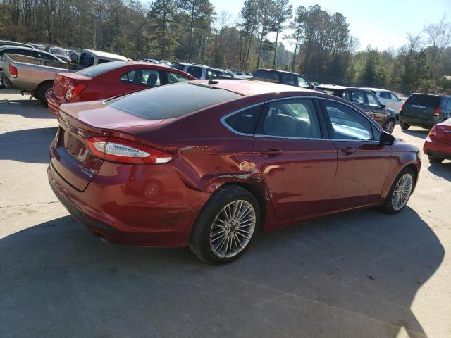 3FA6P0LU4DR225795 - 2013 FORD FUSION SE HYBRID RED photo 3