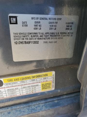 1G1ZH57B49F112632 - 2009 CHEVROLET MALIBU 1LT 石墨色 照片 13