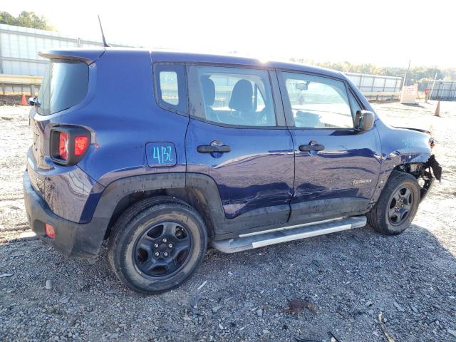 ZACCJBAB7JPJ58687 - 2018 JEEP RENEGADE SPORT BLUE photo 3