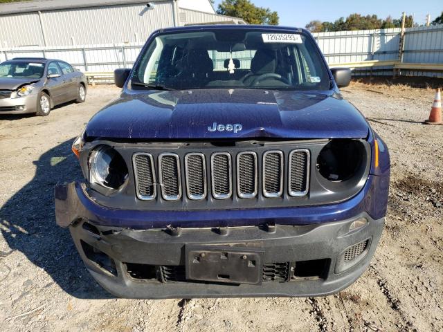 ZACCJBAB7JPJ58687 - 2018 JEEP RENEGADE SPORT BLUE photo 5