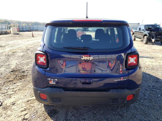 ZACCJBAB7JPJ58687 - 2018 JEEP RENEGADE SPORT BLUE photo 6