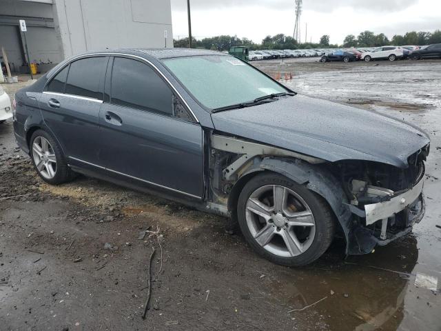 WDDGF8BB3AR091858 - 2010 MERCEDES-BENZ C 300 4MATIC GRAY photo 4