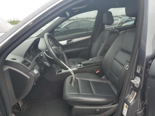 WDDGF8BB3AR091858 - 2010 MERCEDES-BENZ C 300 4MATIC GRAY photo 7