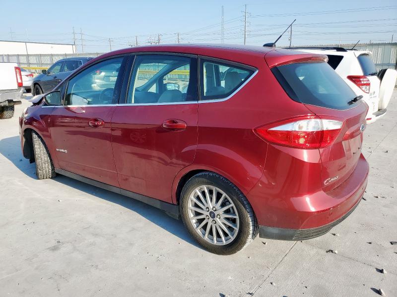 1FADP5BU4FL115790 - 2015 FORD C-MAX SEL MAROON photo 2