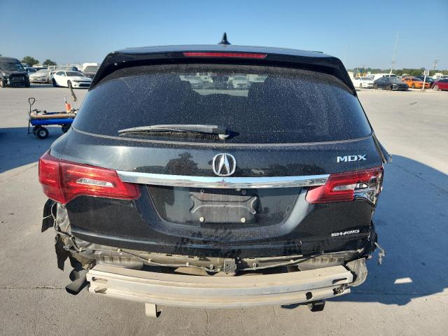 5J8YD4H52JL021299 - 2018 ACURA MDX TECHNOLOGY Schwarz Foto 6