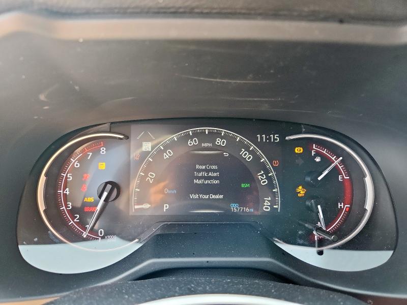 2T3W1RFV5PC237640 - 2023 TOYOTA RAV4 XLE Մոխրագույն լուսանկար 9