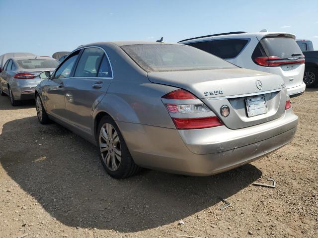 WDDNG86X69A244382 - 2009 MERCEDES-BENZ S 550 4MATIC CREAM photo 2