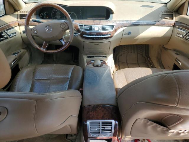 WDDNG86X69A244382 - 2009 MERCEDES-BENZ S 550 4MATIC CREAM photo 8