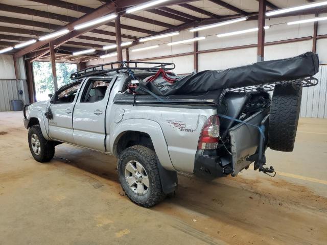 5TFLU4ENXCX028347 - 2012 TOYOTA TACOMA DOUBLE CAB ვერცხლისფერი ფოტო 2