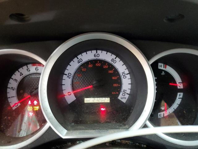 5TFLU4ENXCX028347 - 2012 TOYOTA TACOMA DOUBLE CAB ვერცხლისფერი ფოტო 9