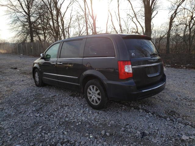 2C4RC1CG7CR314963 - 2012 CHRYSLER TOWN & COU TOURING L GRAY photo 2