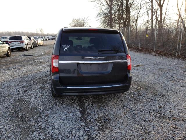 2C4RC1CG7CR314963 - 2012 CHRYSLER TOWN & COU TOURING L GRAY photo 6