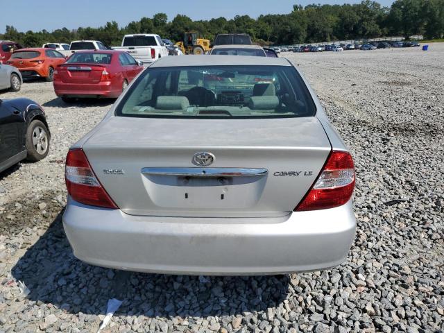4T1BE32K73U230850 - 2003 TOYOTA CAMRY LE 银色 照片 6