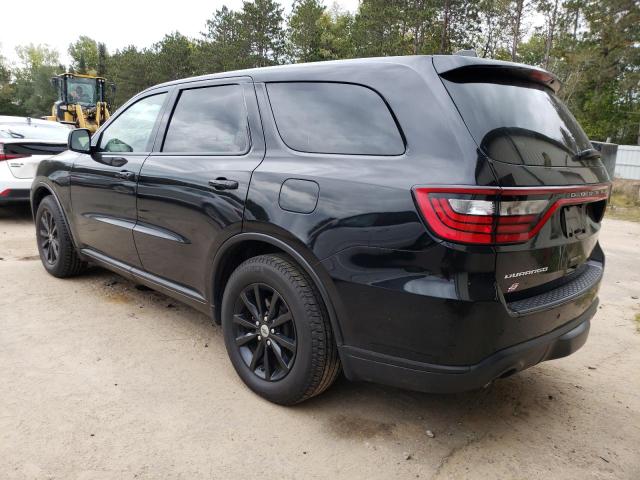 1C4SDJFT5KC717662 - 2019 DODGE DURANGO SSV BLACK photo 2