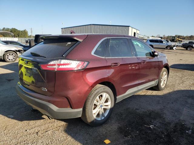 2FMPK4J94KBB59985 - 2019 FORD EDGE SEL MAROON photo 3