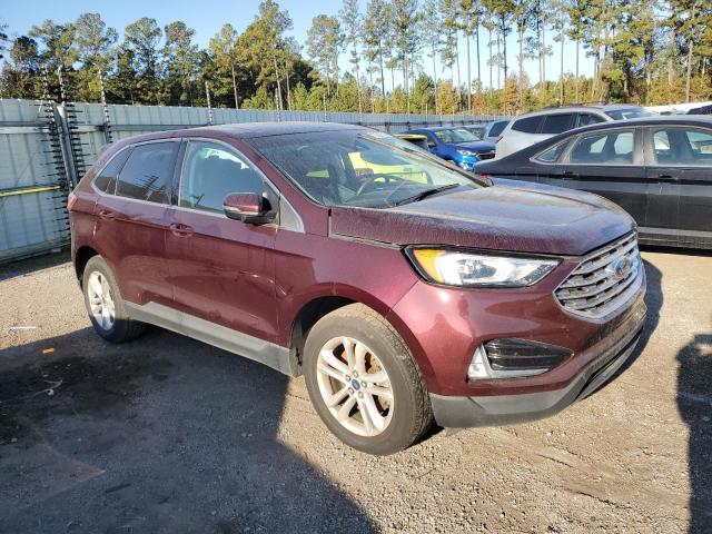 2FMPK4J94KBB59985 - 2019 FORD EDGE SEL MAROON photo 4