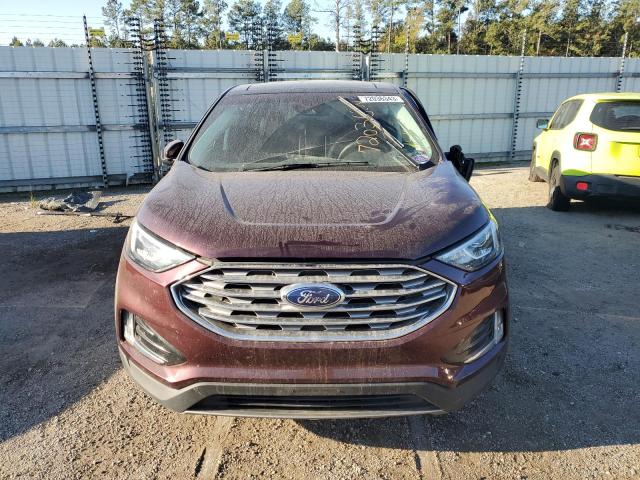 2FMPK4J94KBB59985 - 2019 FORD EDGE SEL MAROON photo 5