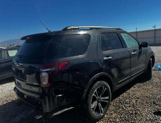 1FM5K8GTXEGB84193 - 2014 FORD EXPLORER SPORT BLACK photo 3