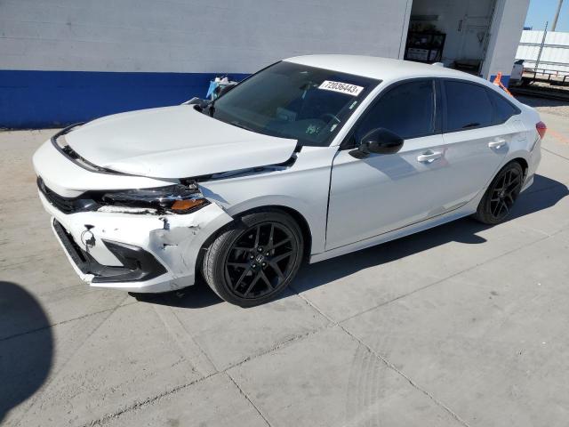 2HGFE2F53NH519302 - 2022 HONDA CIVIC SPORT 白色 照片 1