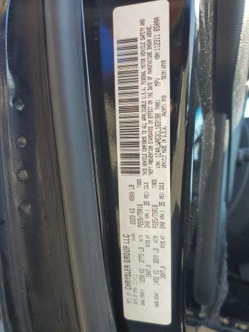 1C4AJWAG3CL163180 - 2012 JEEP WRANGLER SPORT BLACK photo 12