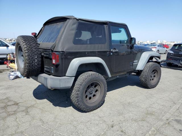 1C4AJWAG3CL163180 - 2012 JEEP WRANGLER SPORT BLACK photo 3