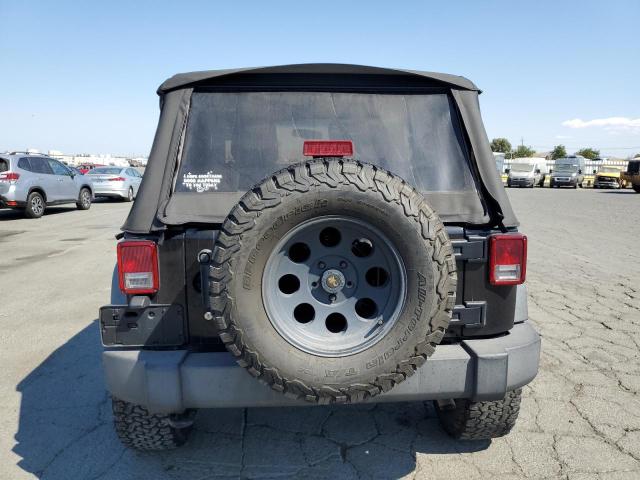 1C4AJWAG3CL163180 - 2012 JEEP WRANGLER SPORT BLACK photo 6