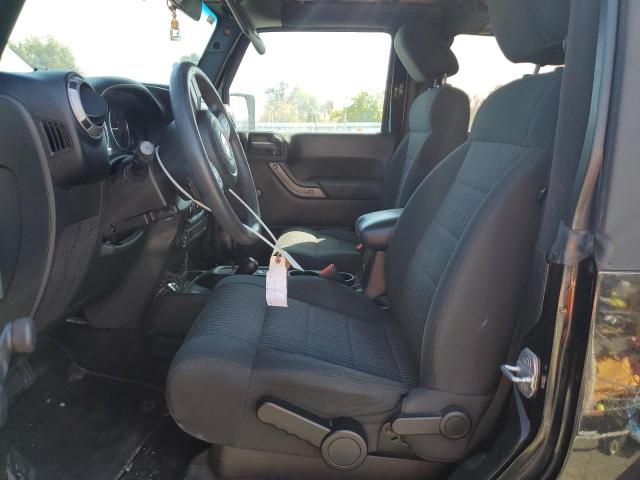 1C4AJWAG3CL163180 - 2012 JEEP WRANGLER SPORT BLACK photo 7