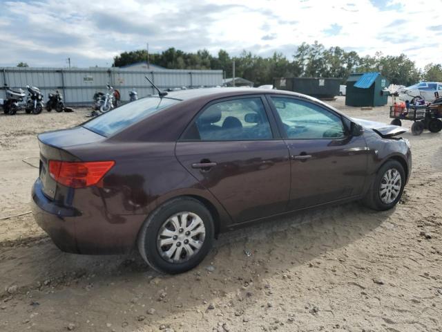 KNAFU4A22B5891675 - 2011 KIA FORTE EX PURPLE photo 3