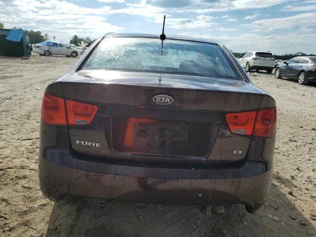 KNAFU4A22B5891675 - 2011 KIA FORTE EX PURPLE photo 6