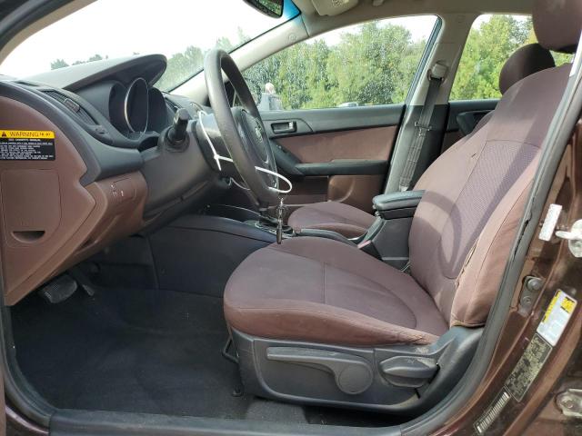 KNAFU4A22B5891675 - 2011 KIA FORTE EX PURPLE photo 7