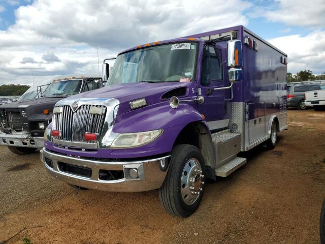 1HTMRAAL18H678889 - 2008 INTERNATIONAL 4000 4400 LP PURPLE photo 1