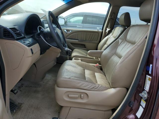 5FNRL38647B449329 - 2007 HONDA ODYSSEY EXL BURGUNDY photo 7