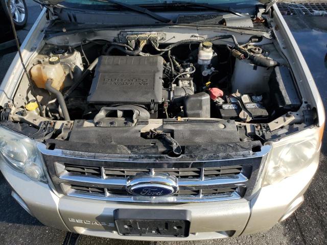 1FMCU9DG3BKC24489 - 2011 FORD ESCAPE XLT BEIGE photo 12