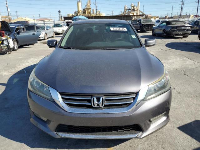 1HGCR2F76EA162544 - 2014 HONDA ACCORD EX GRAY photo 5