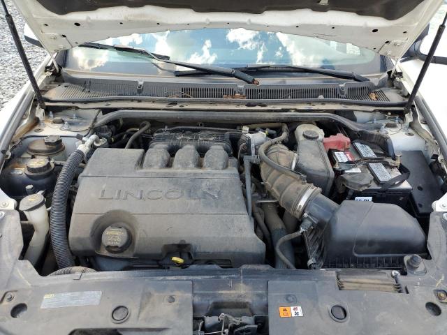 1LNHL9DR2CG802676 - 2012 LINCOLN MKS WHITE photo 11