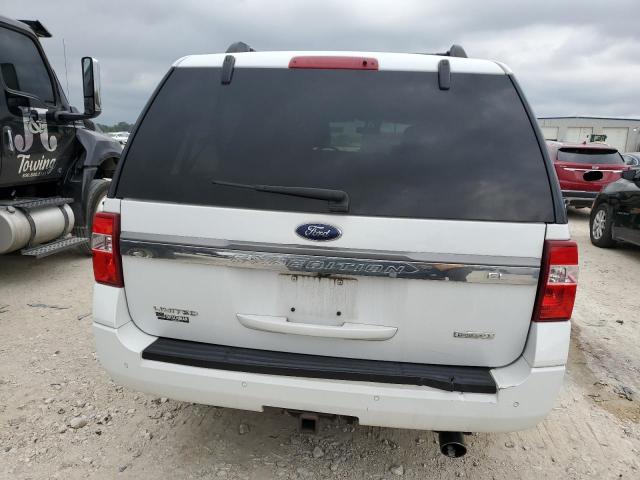1FMJK2AT9HEA02813 - 2017 FORD EXPEDITION EL LIMITED WHITE photo 6