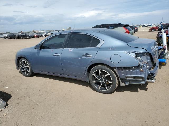1N4AA5AP7CC828646 - 2012 NISSAN MAXIMA S BLUE photo 2